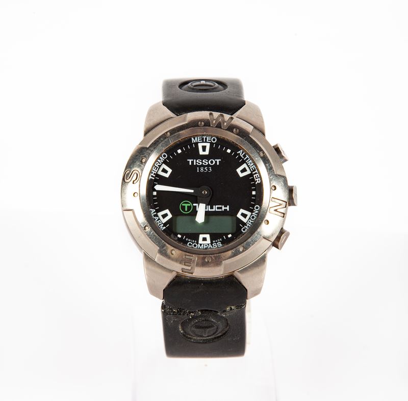 Tissot T-touch Titanium - Orologio da Polso da Uomo con Cassa in Acciaio Movimento al Quarzo