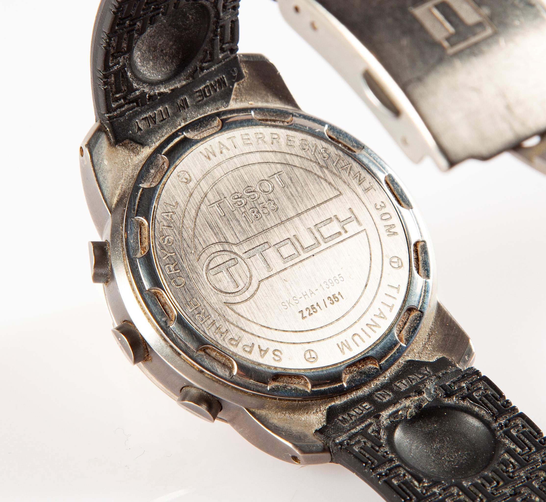 Tissot T-touch Titanium - Orologio da Polso da Uomo con Cassa in Acciaio Movimento al Quarzo