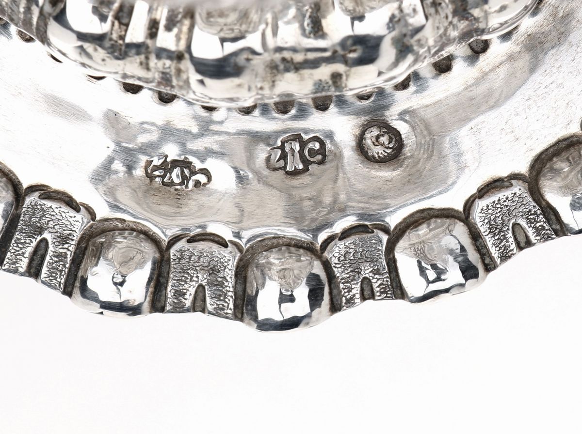 Due Antichi Vasi in Argento Sbalzato, Venezia, Seconda Metà del XVIII Secolo