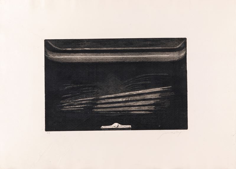 Piero Guccione - Alba nella Città