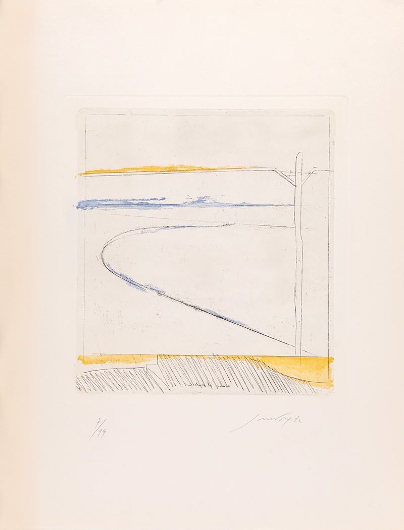 Piero Guccione - Piccola Marina