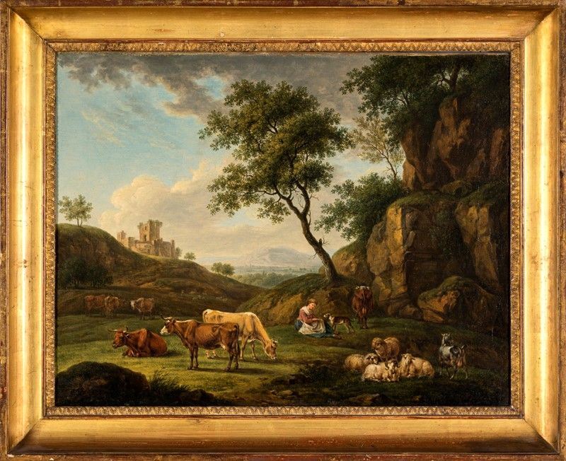 Giovanni Federico Steinkopof - Paesaggio