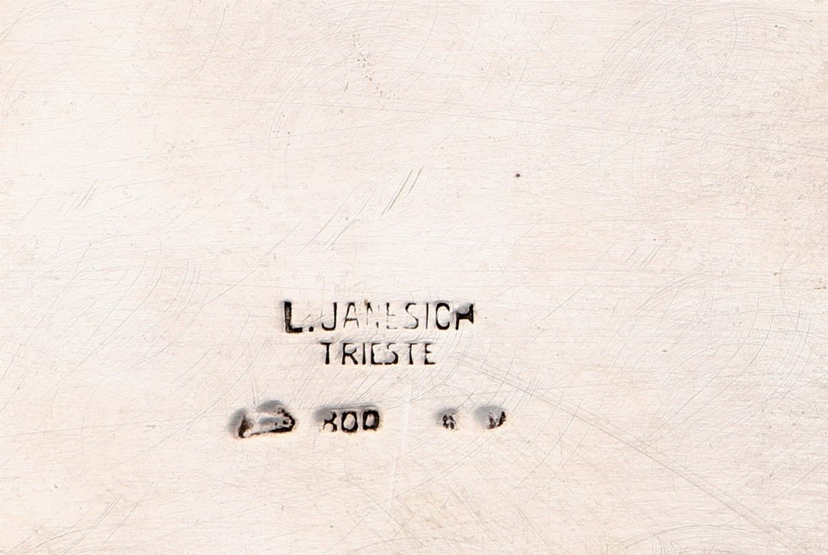 Cofanetto in Argento 800, Leopoldo Janesich, Trieste