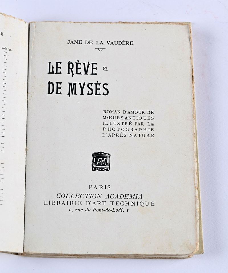De la Vaudère, Jane - le Rêve De Mysès