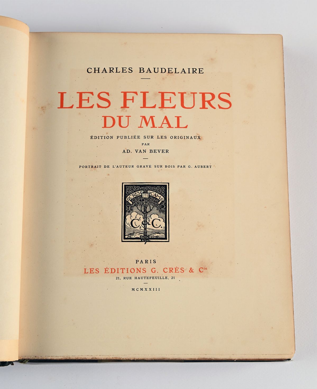 Baudelaire, Charles - Les Fleurs Du Mal