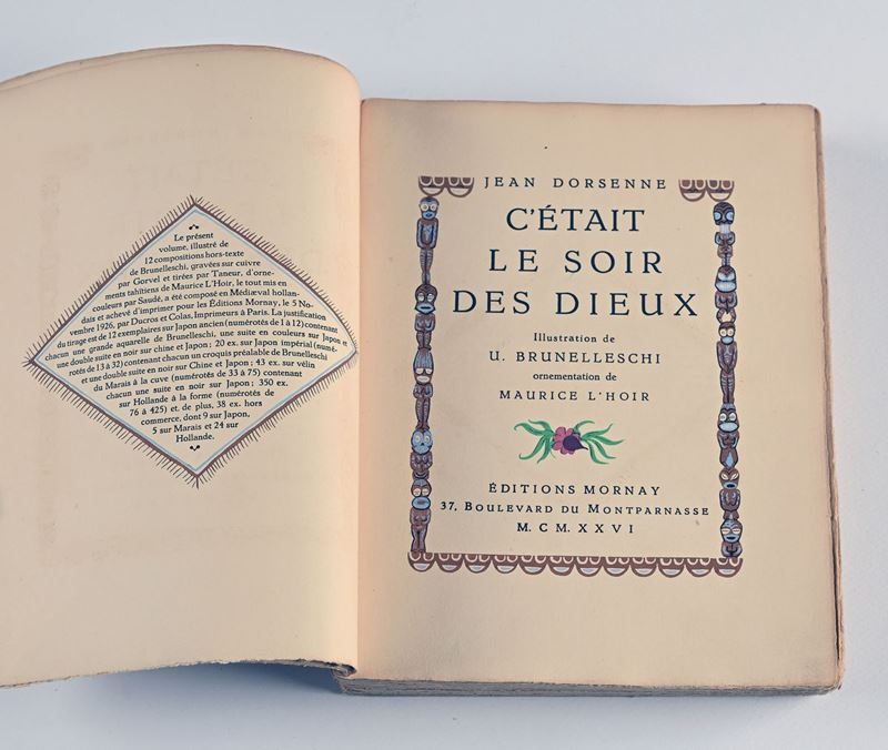 Dorsenne, Jean - C’était le Soir Des Dieux