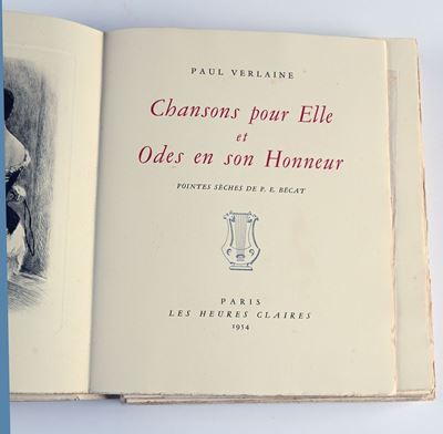 Verlaine, P. - Chansons Pour Elle Et Odes En Son Honneur