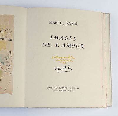 Aymé, Marcel - Images De L’amour