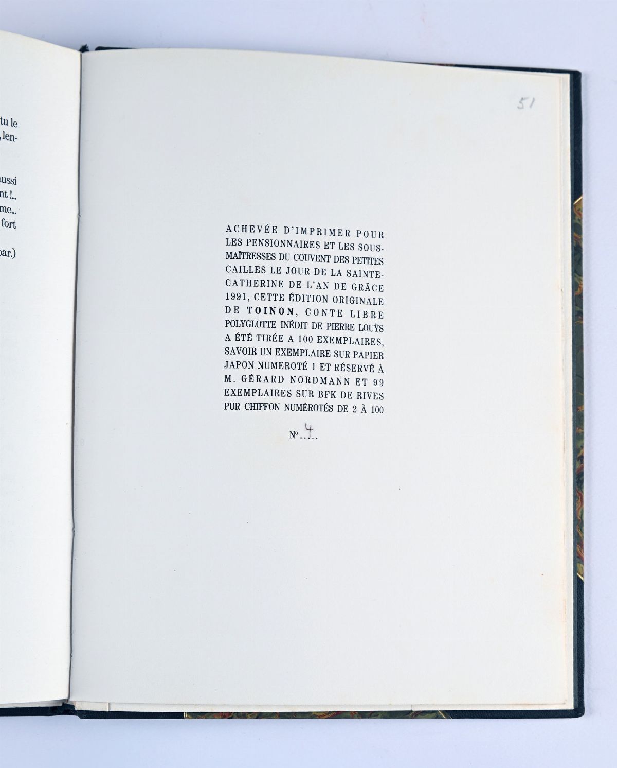Louÿs, Pierre - Toinon. Conte Inédit