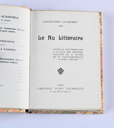 Le Nu Litteraire