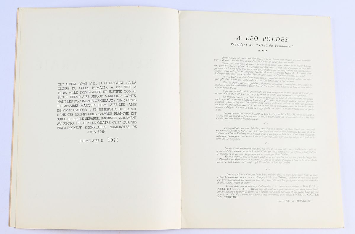 La Nudité Belle Et Vraie (1952-1958)