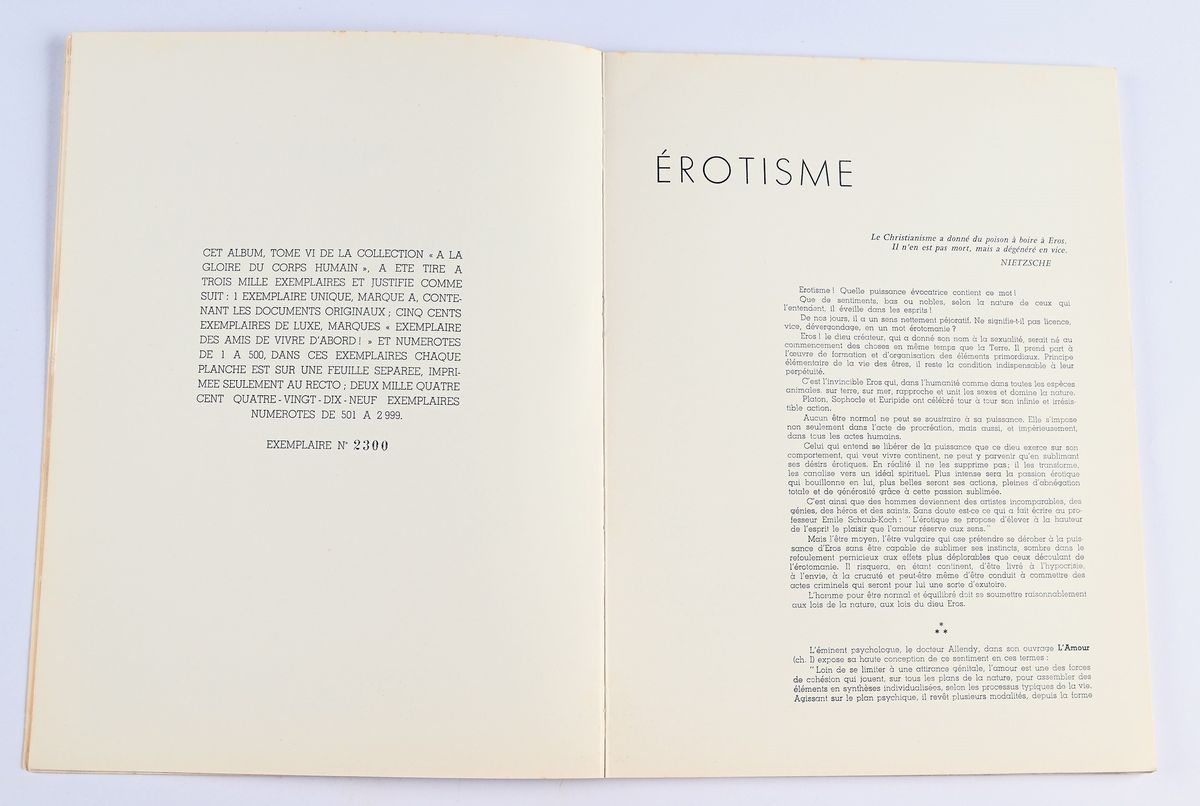 La Nudité Belle Et Vraie (1952-1958)