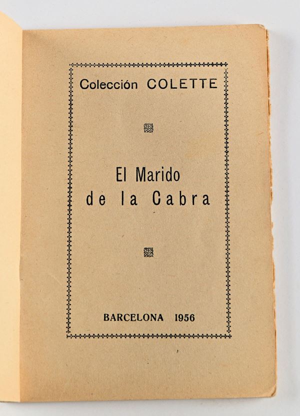 ANONIMO - EL MARIDO DE LA CABRA