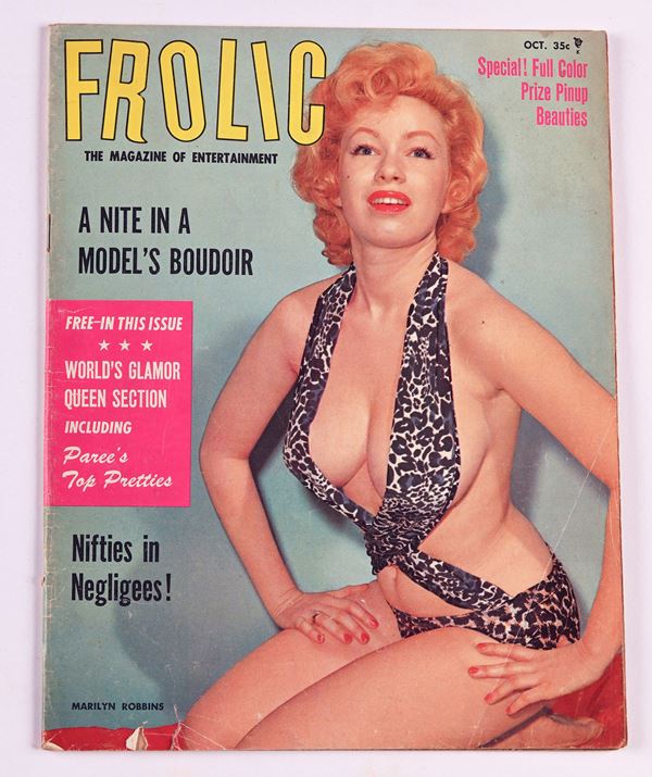 FROLIC. THE MAGAZINE OF ENTERTAINMENT. Vol. 7 n. 2  (1957, New York, Frolic Magazine)  - Testo a stampa - Asta Erotica - Libri Foto e Fumetti - I - Casa d'Aste Arcadia