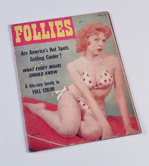 FOLLIES vol. 3 n. 2  (1958, New York, Magtab)  - Testo a stampa - Asta Erotica - Libri Foto e Fumetti - I - Casa d'Aste Arcadia