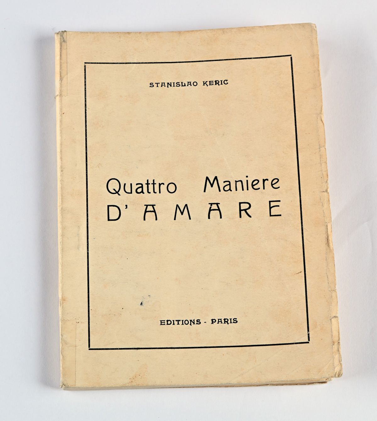 Keric, Stanislao - Quattro Maniere D’amare