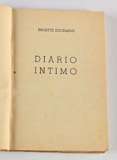 Duchesne, Brigitte - Diario Intimo