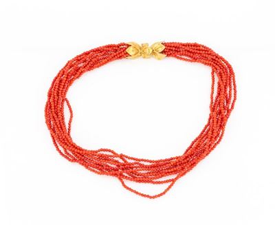 Torchon in Corallo Rosso Mediterraneo