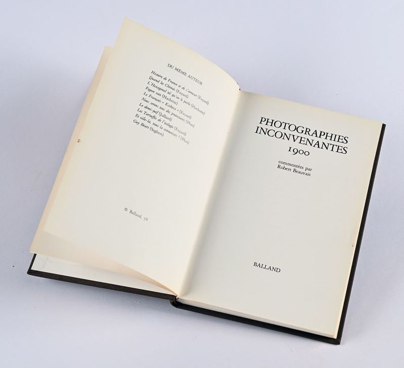 Photographies Inconvenantes 1900
