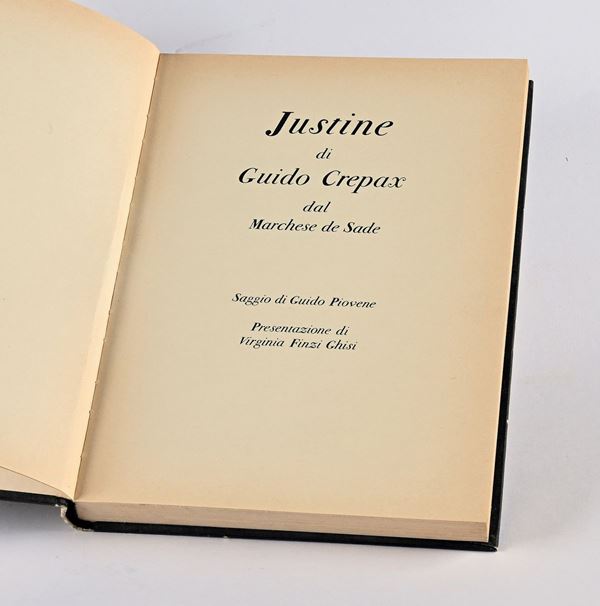 CREPAX, GUIDO - JUSTINE. DAL MARCHESE DE SADE