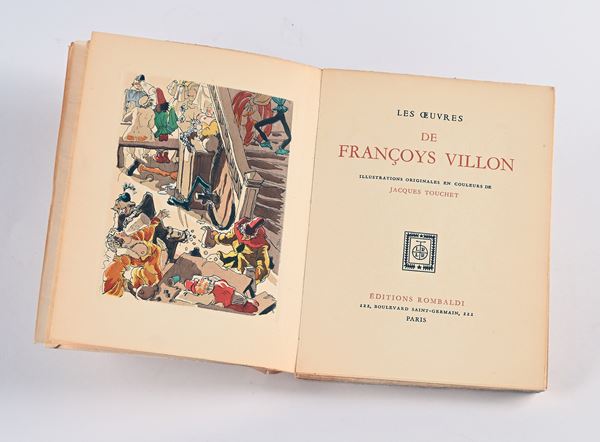 VILLON, FRANCOYS - LES OEUVRES DE FRANCOYS VILLON
