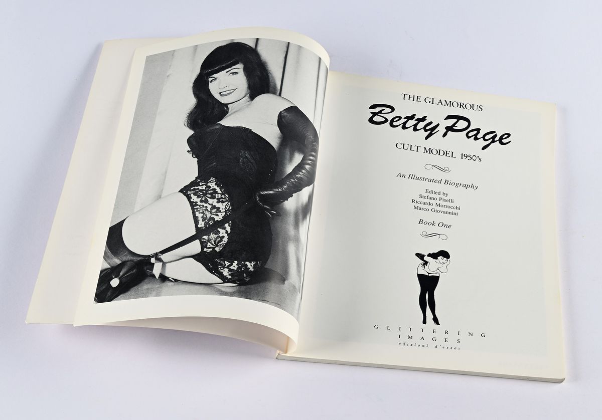 The Sexy Files Of Betty Page Cult Model 1950’s. An Illustrated Biography. Vol. 1, 2, 3