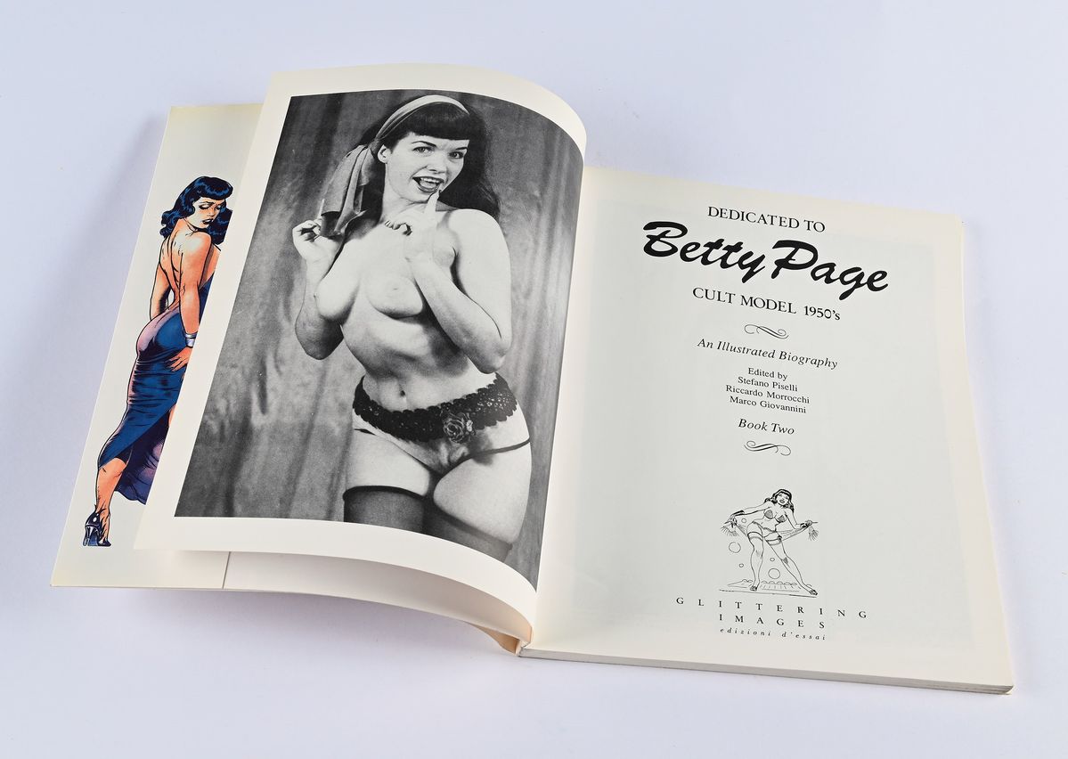 The Sexy Files Of Betty Page Cult Model 1950’s. An Illustrated Biography. Vol. 1, 2, 3