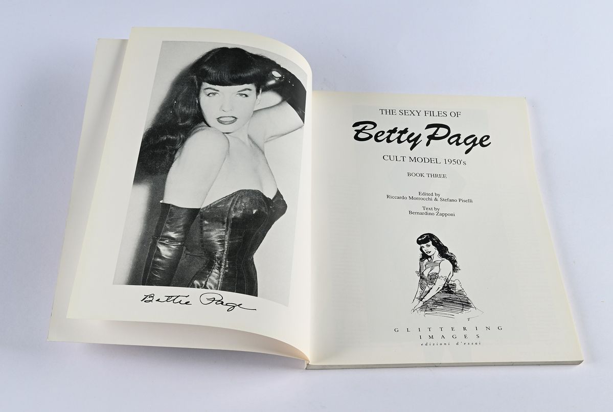 The Sexy Files Of Betty Page Cult Model 1950’s. An Illustrated Biography. Vol. 1, 2, 3