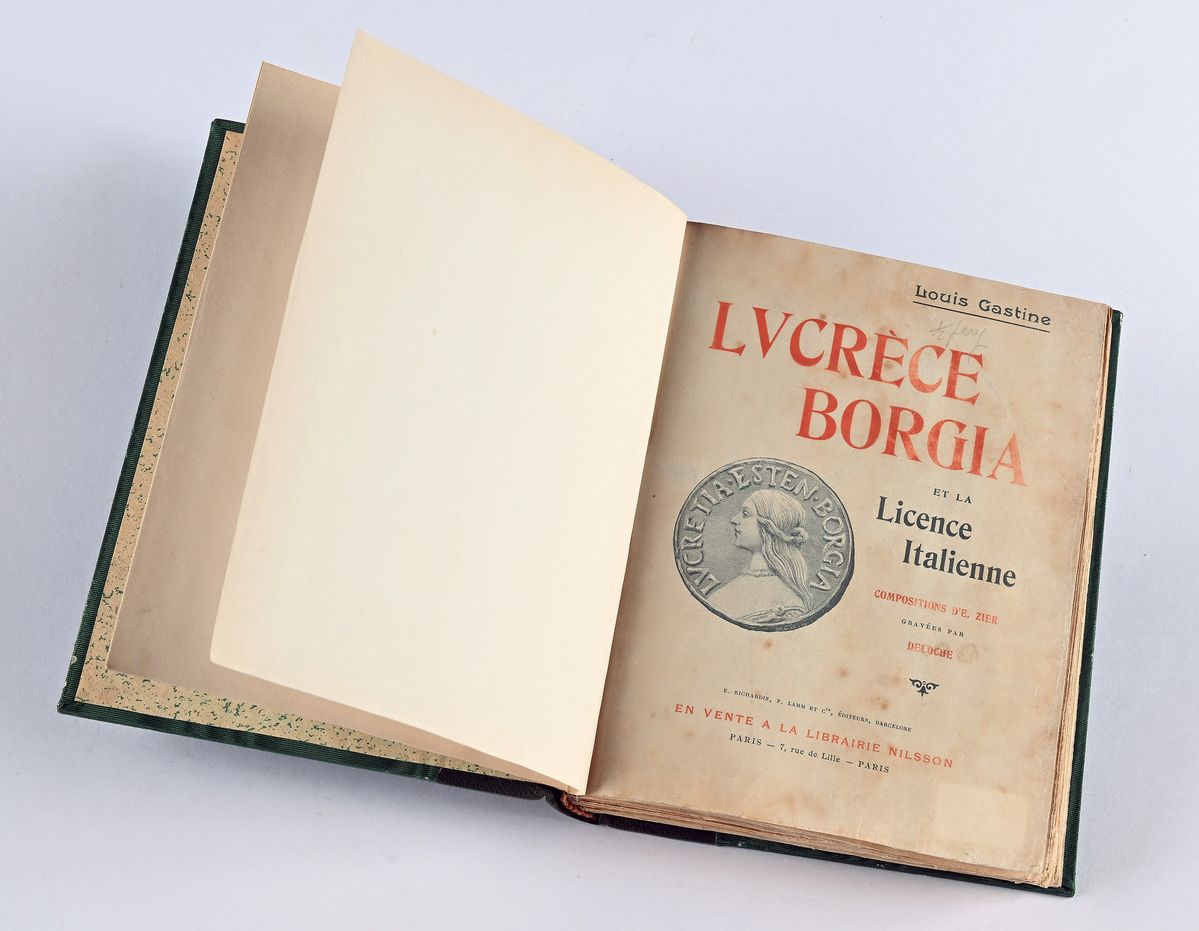 Gastine, Louis - Lucrèce Borgia, Duchesse De Ferrare 1500-1502