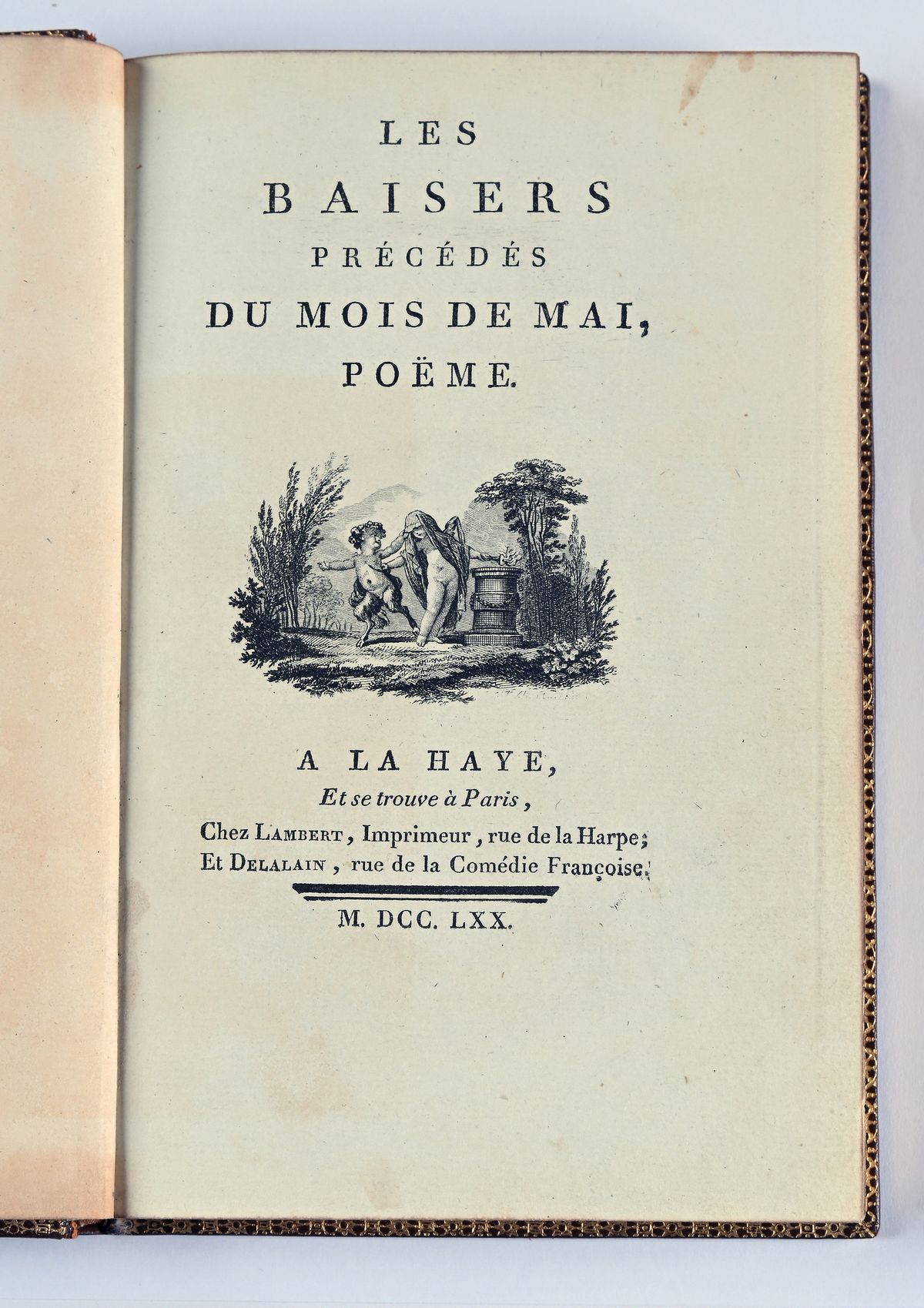 Second, Jean - Les Baisers préCéDés Du Mois De Mai, Poëme