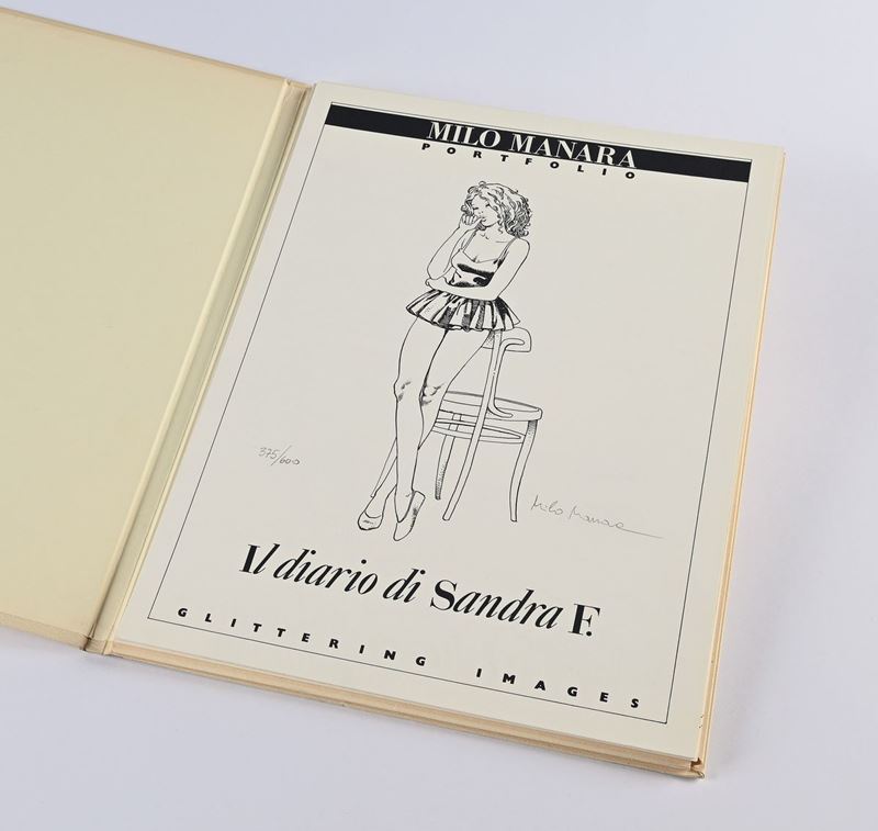 Manara, Milo - Portfolio: il Diario di Sandra F.