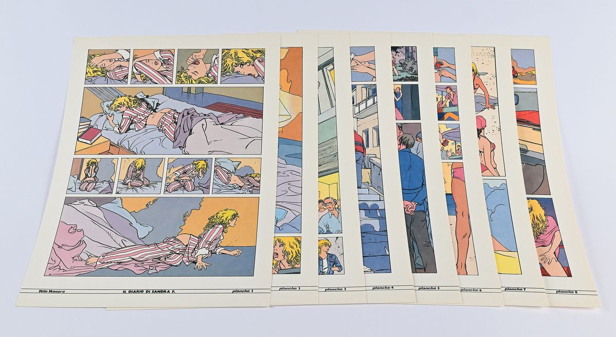 Manara, Milo - Portfolio: il Diario di Sandra F.