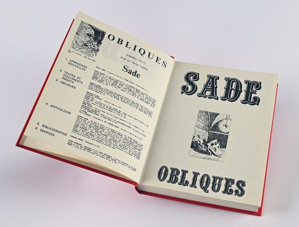 AA.VV - SADE. OBLIQUES, NUMÉRO 12-13