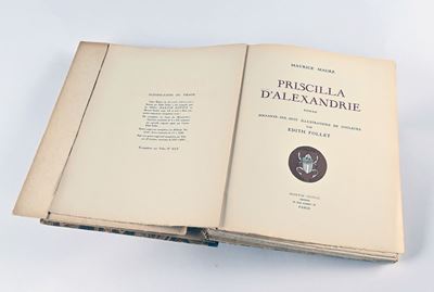 Magre, Maurice - Priscilla D'alexandrie. Roman