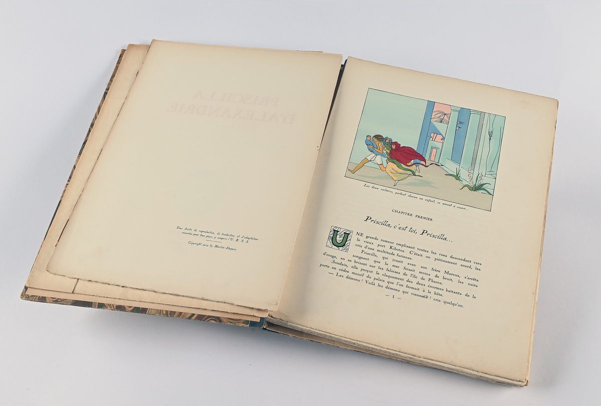 Magre, Maurice - Priscilla D'alexandrie. Roman