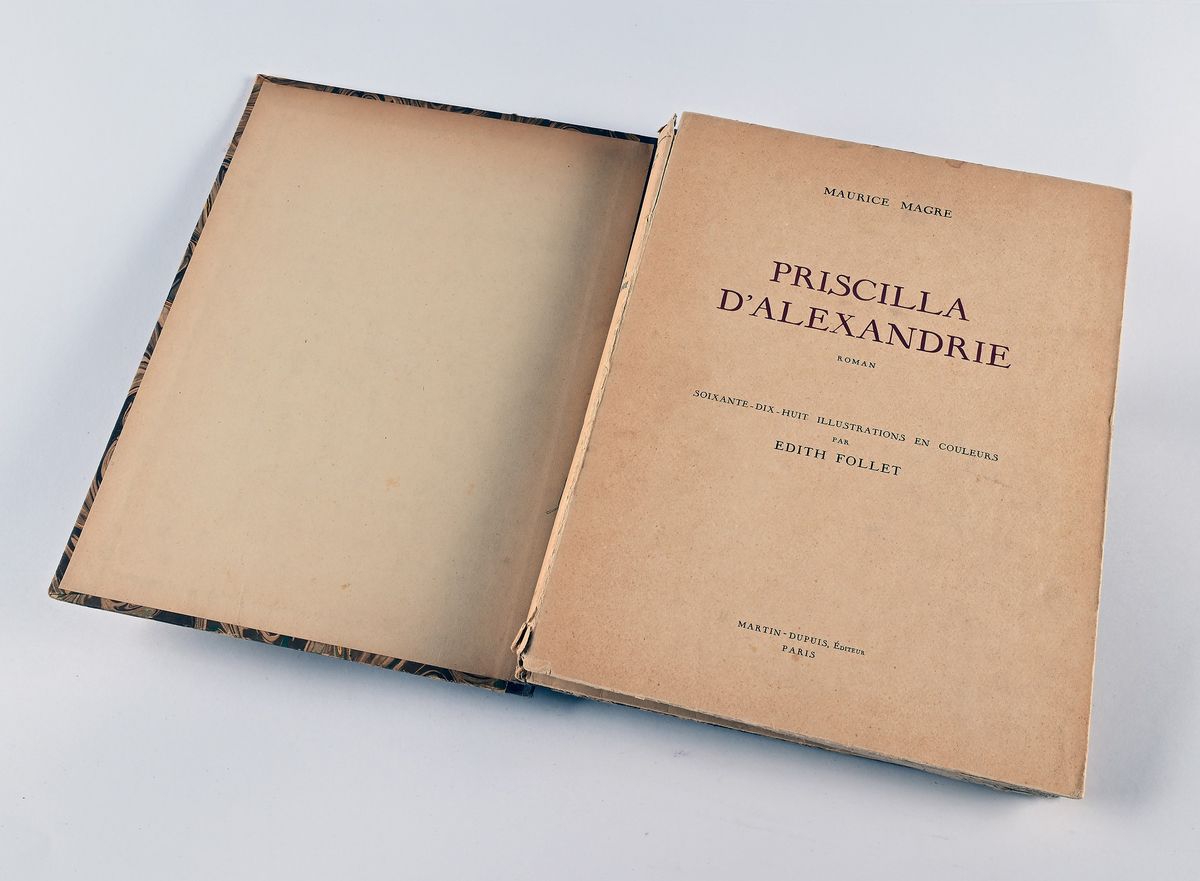 Magre, Maurice - Priscilla D'alexandrie. Roman