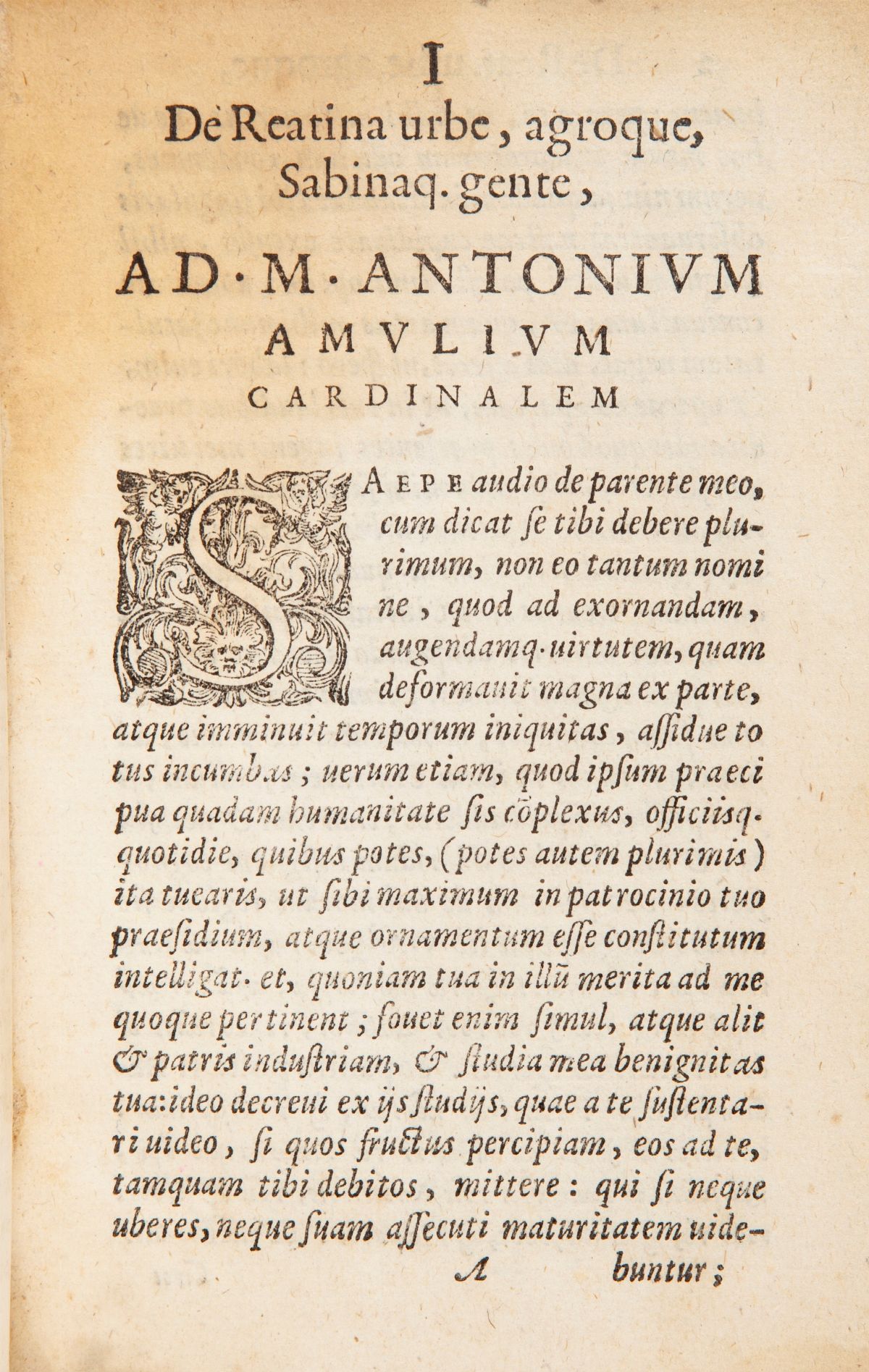 (aldina) Aldo Manuzio il Giovane - De Qaesitis Per. Epistolam Libri. III. Aldi Manutij Paulli F. ...