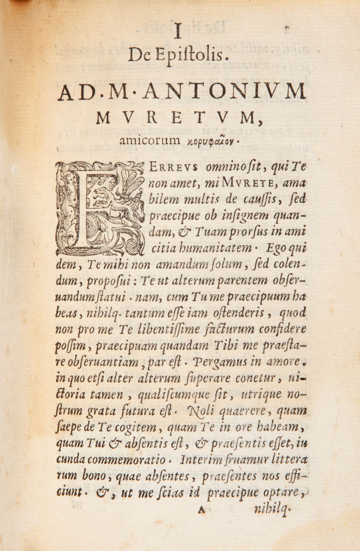 (aldina) Aldo Manuzio il Giovane - De Qaesitis Per. Epistolam Libri. III. Aldi Manutij Paulli F. ...