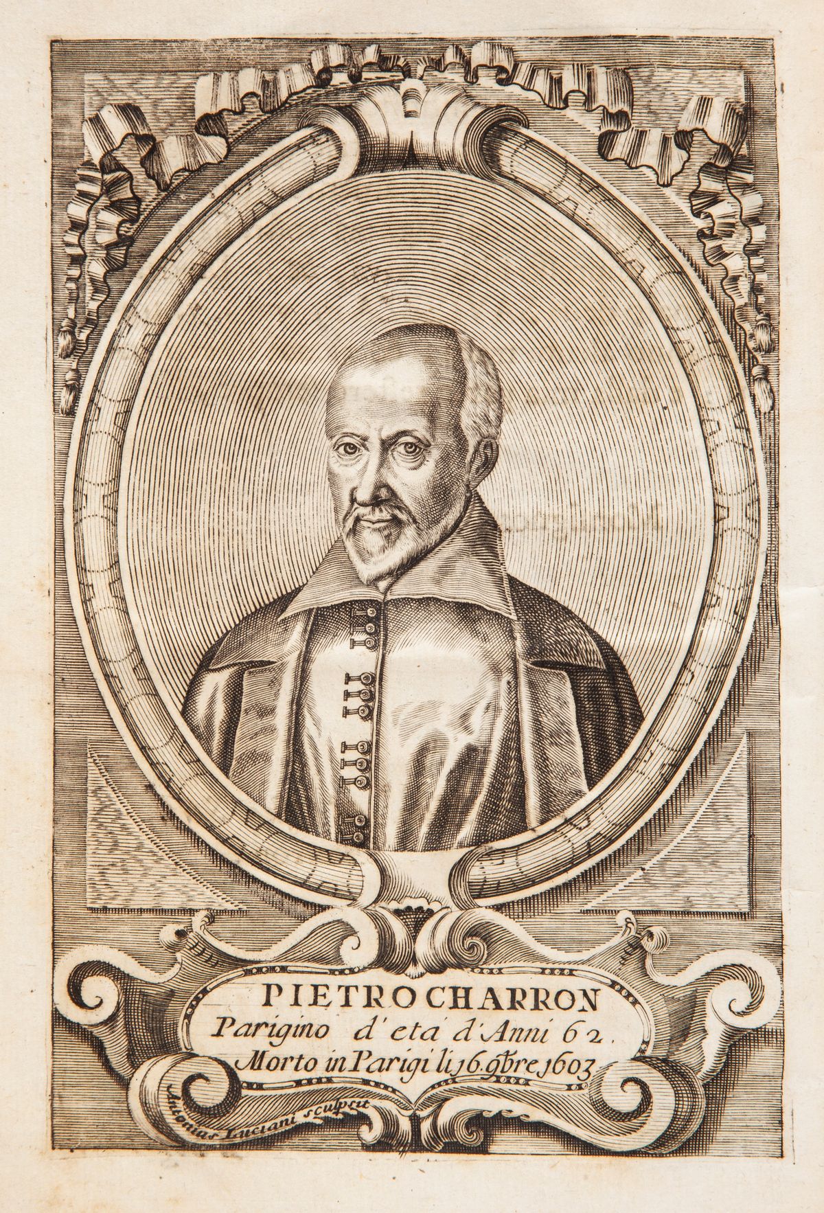 Pietro (pierre) Charron - della Saviezza Libri Tre. Trasportato dal Francese da Nicolò Salengio