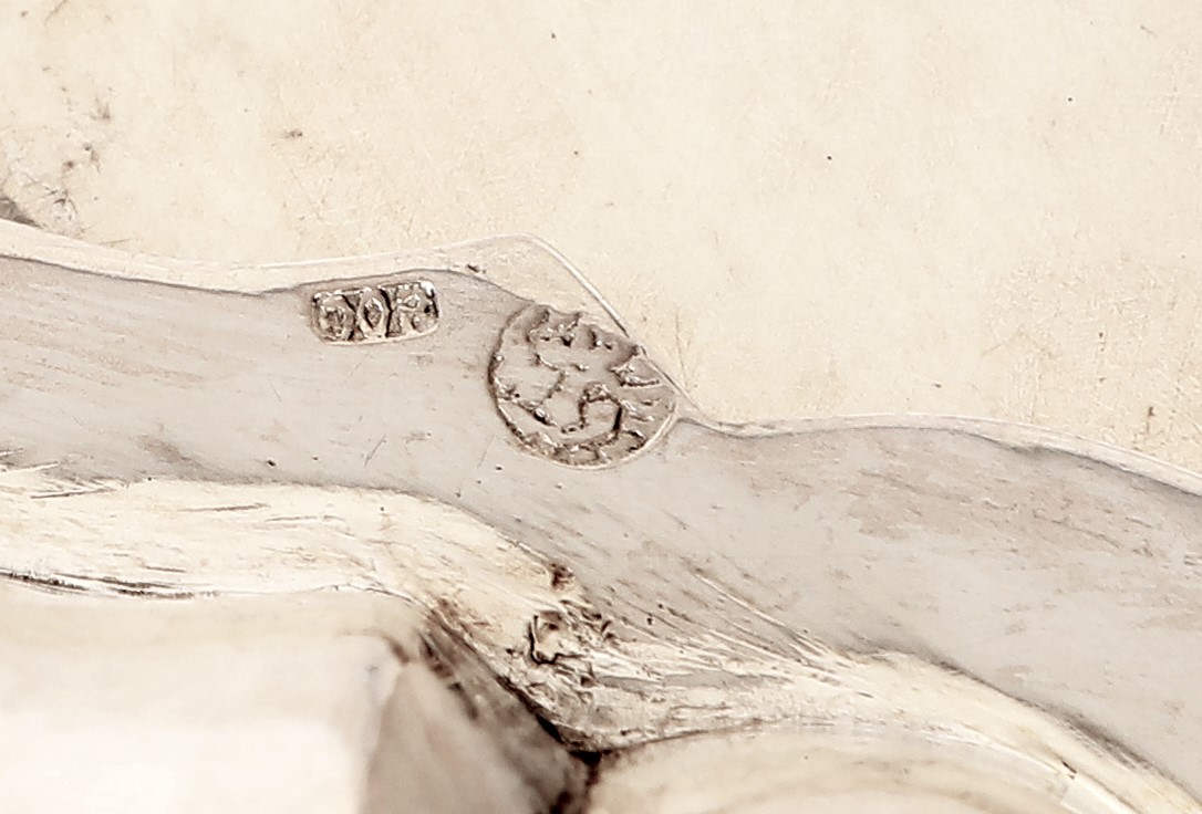 Coppia di Vaschette in Argento, Venezia, Punzone Leone in Moeca, Fine del XIX/inizi XX Secolo