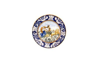 Piatto in Maiolica
