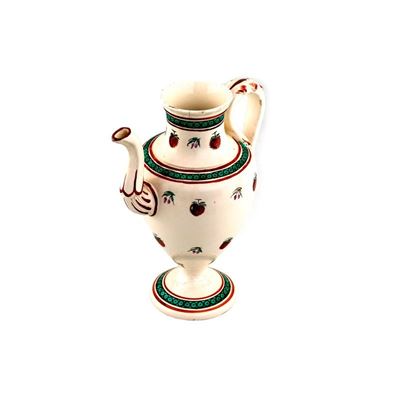 Caffettiera in Maiolica del Vecchio