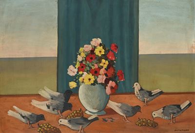 Natura Morta con Vaso di Fiori