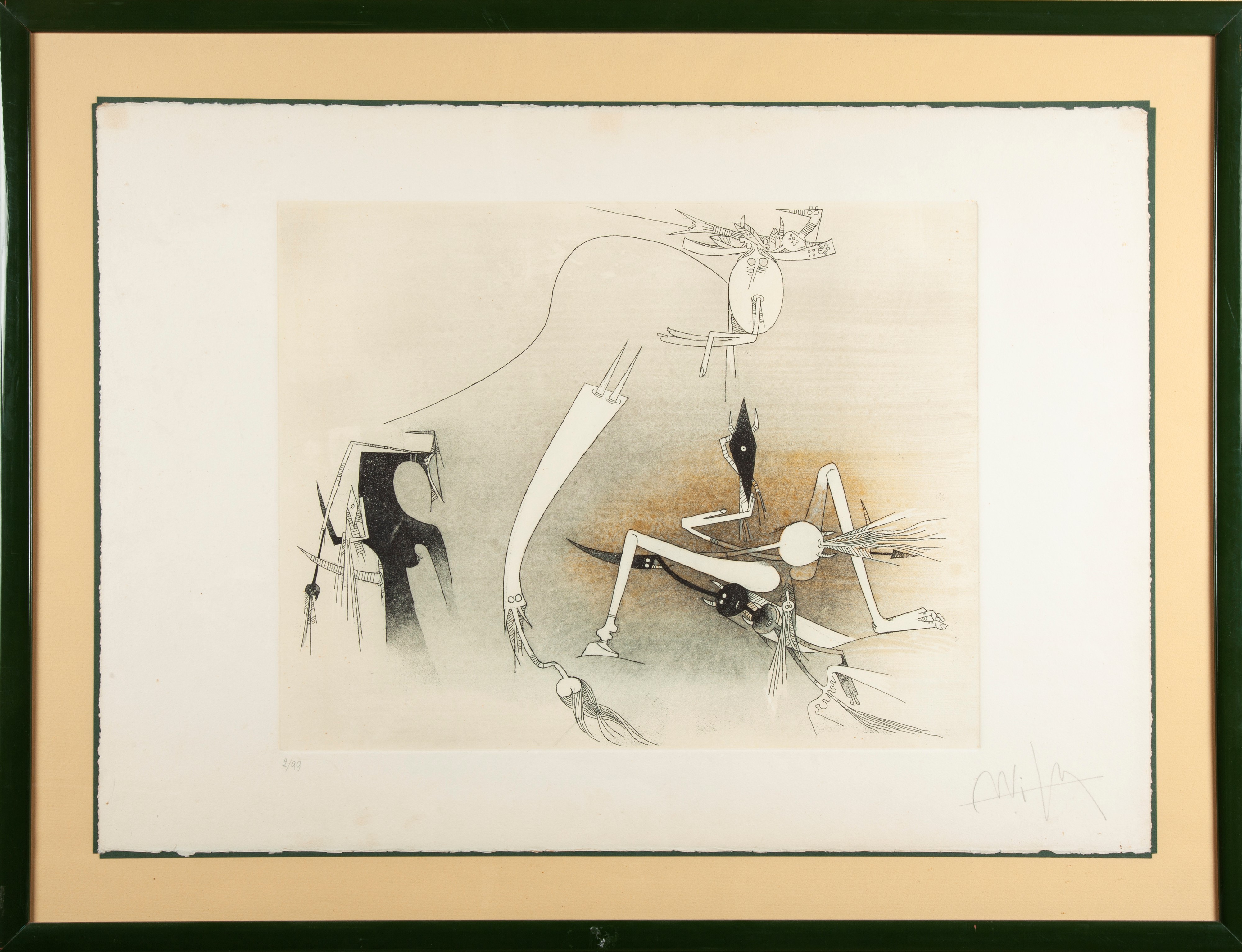 Wilfredo Lam - Senza Titolo