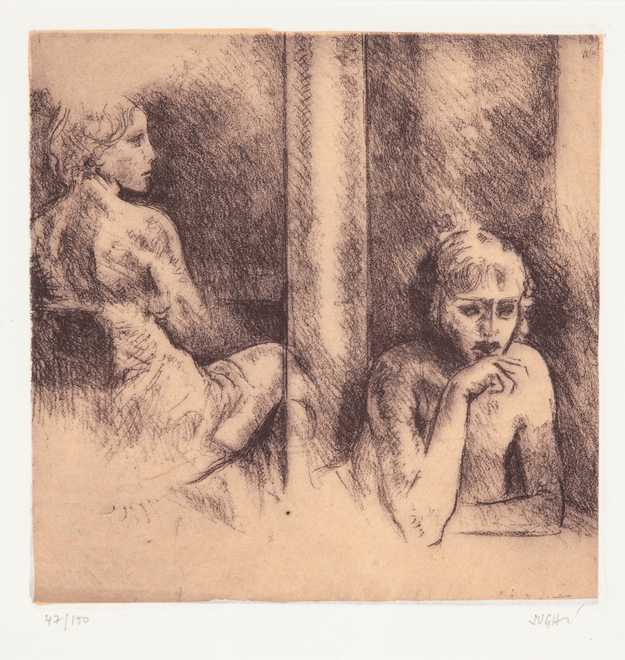 Alberto Sughi - Lotto di Due Acquaforti