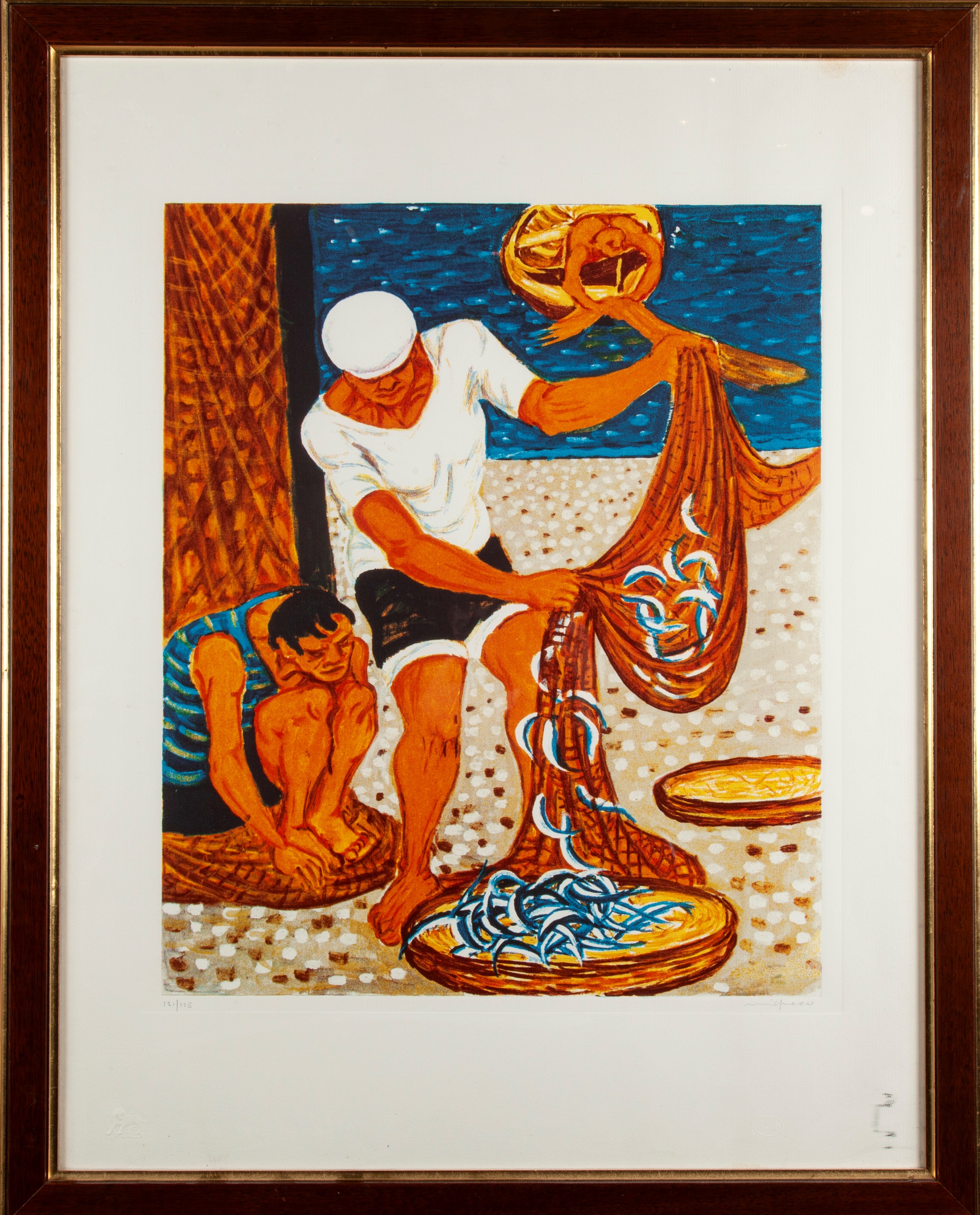 Giuseppe Migneco - Pescatori