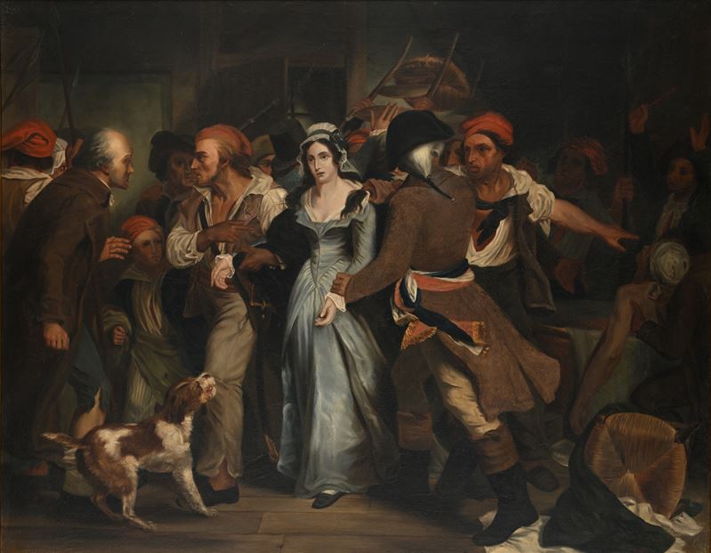 Ary Scheffer - L'arresto di Charlotte Corday