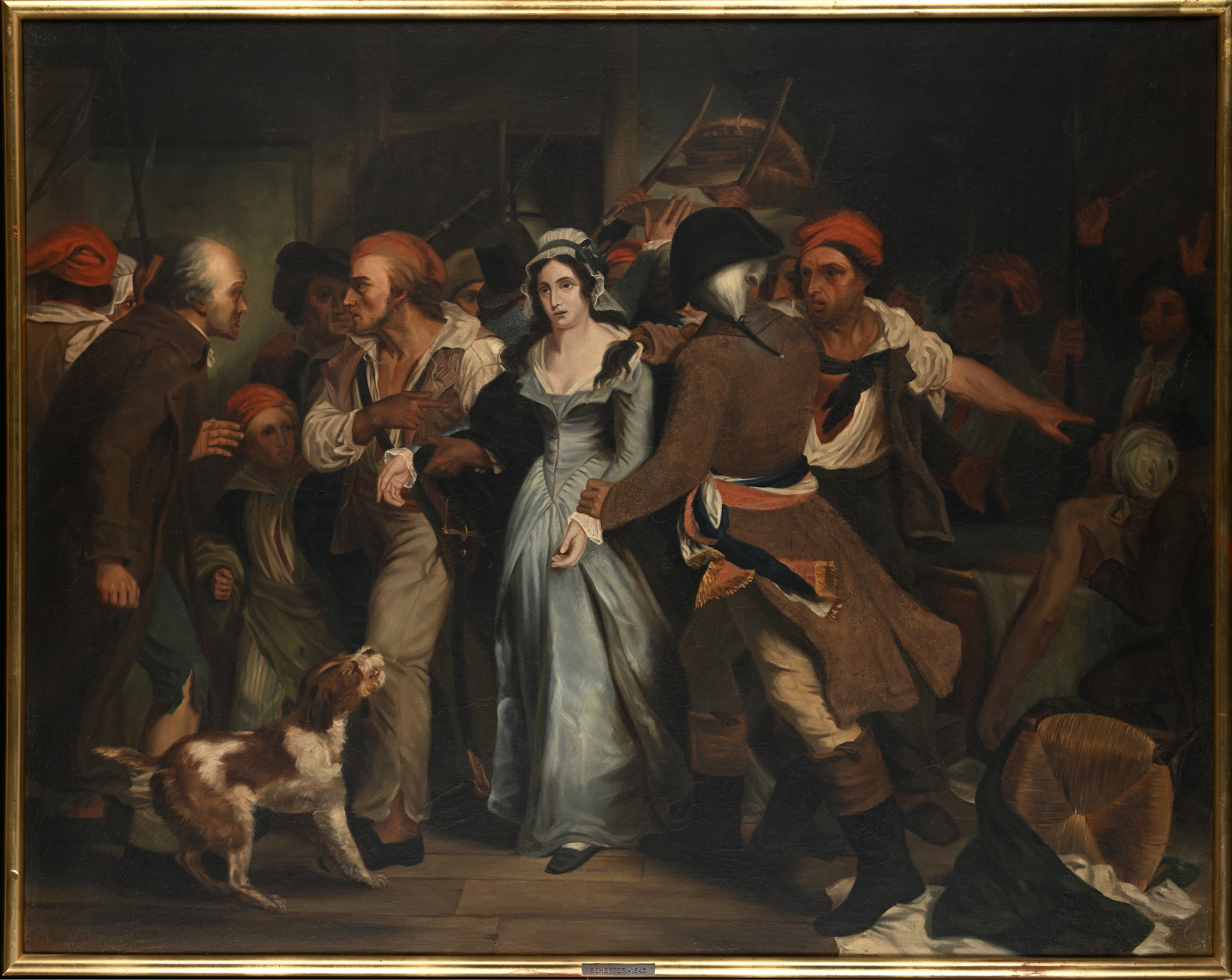 Ary Scheffer - L'arresto di Charlotte Corday