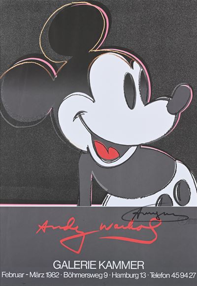 Mickey Mouse, Galerie Kammer, 1982