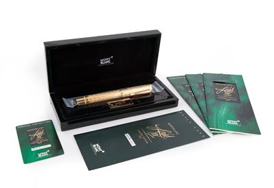 Montblanc Louis XIV Edizione Limitata - Penna Stilografica in Argento 925/000 Vermeil in Oro 23,5...